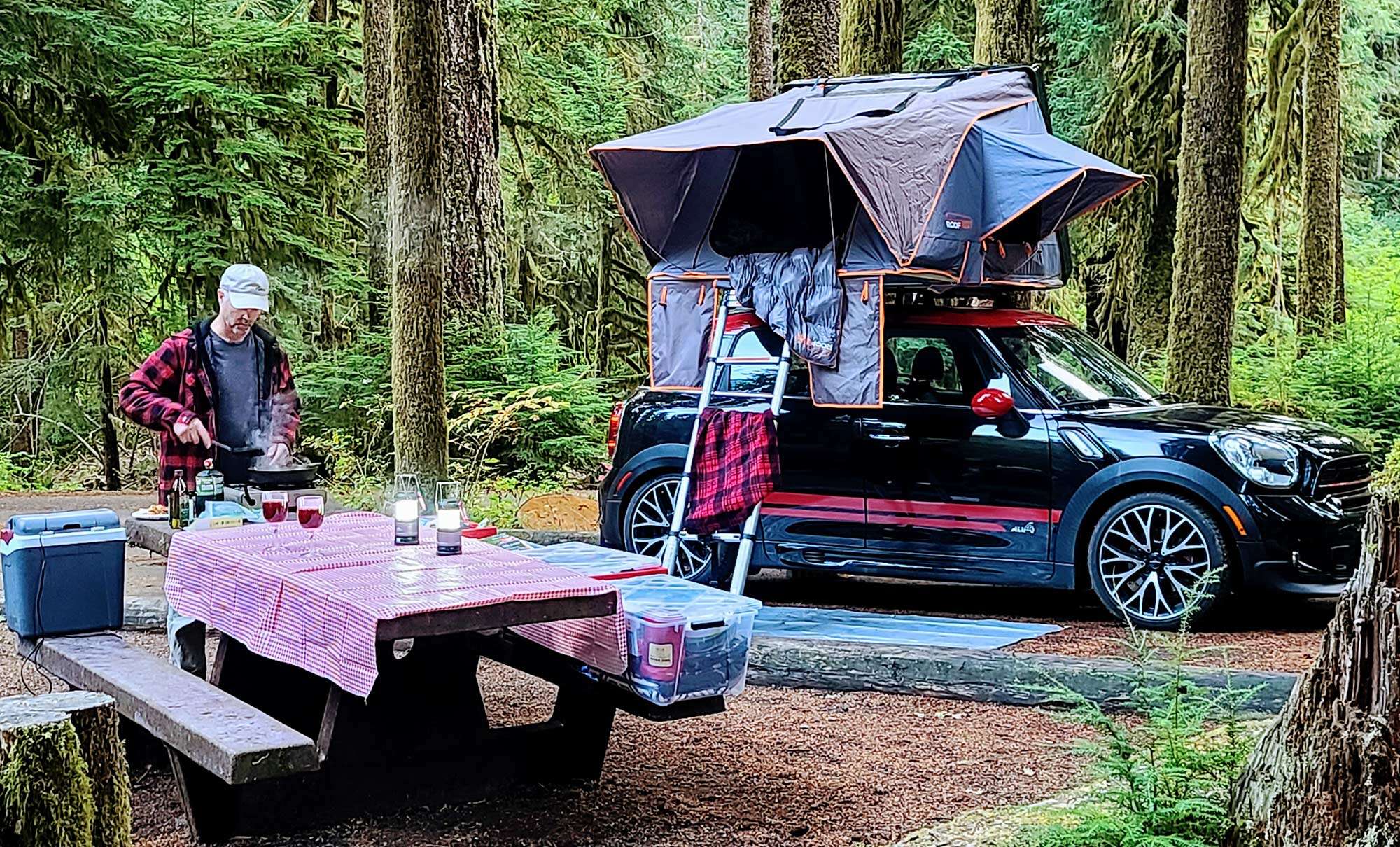 Mini countryman roof tent best sale