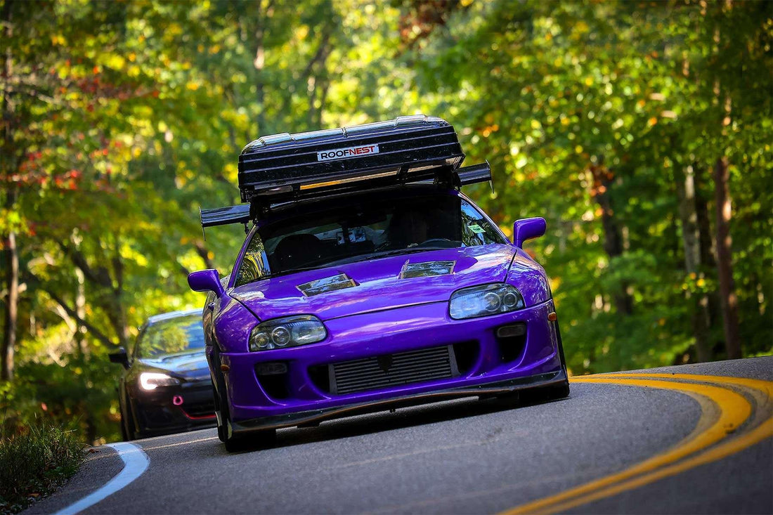 Toyota Supra W roofnest tent|Toyota Supra with Roofnest||Toyota Supra