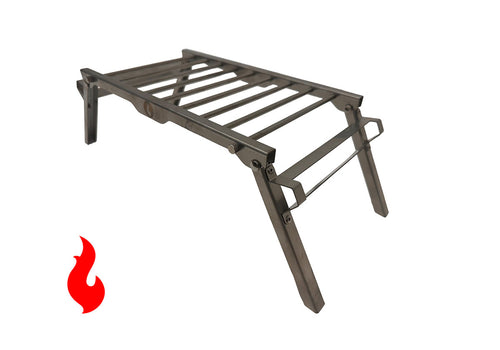 Over Under Grill Thingy: Stand and Grill In One! LavaBox Portable Campfire