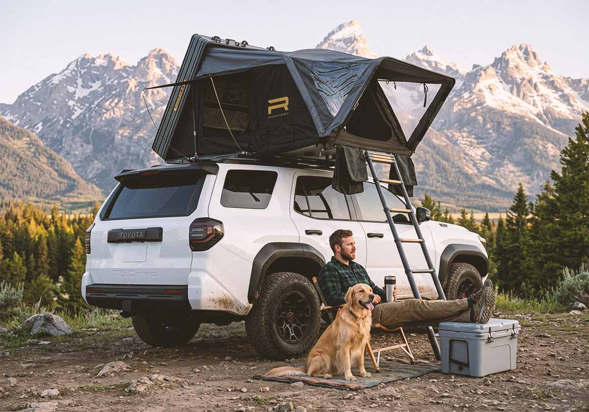 Roofnest Condor Overland 2 XL Air | Roof Top Tent 4Runner Lifestyle