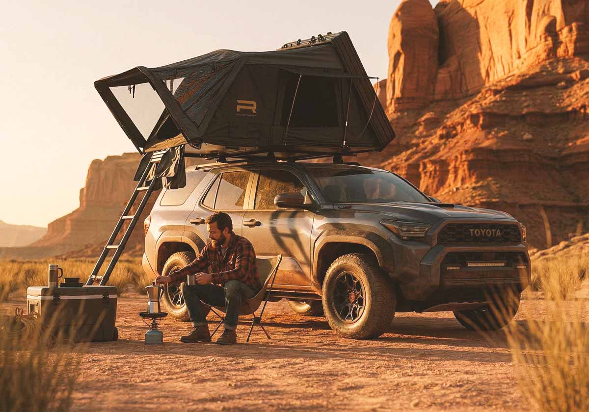 Roofnest Condor Overland 2 XL Air | Roof Top Tent 4Runner Lifestyle