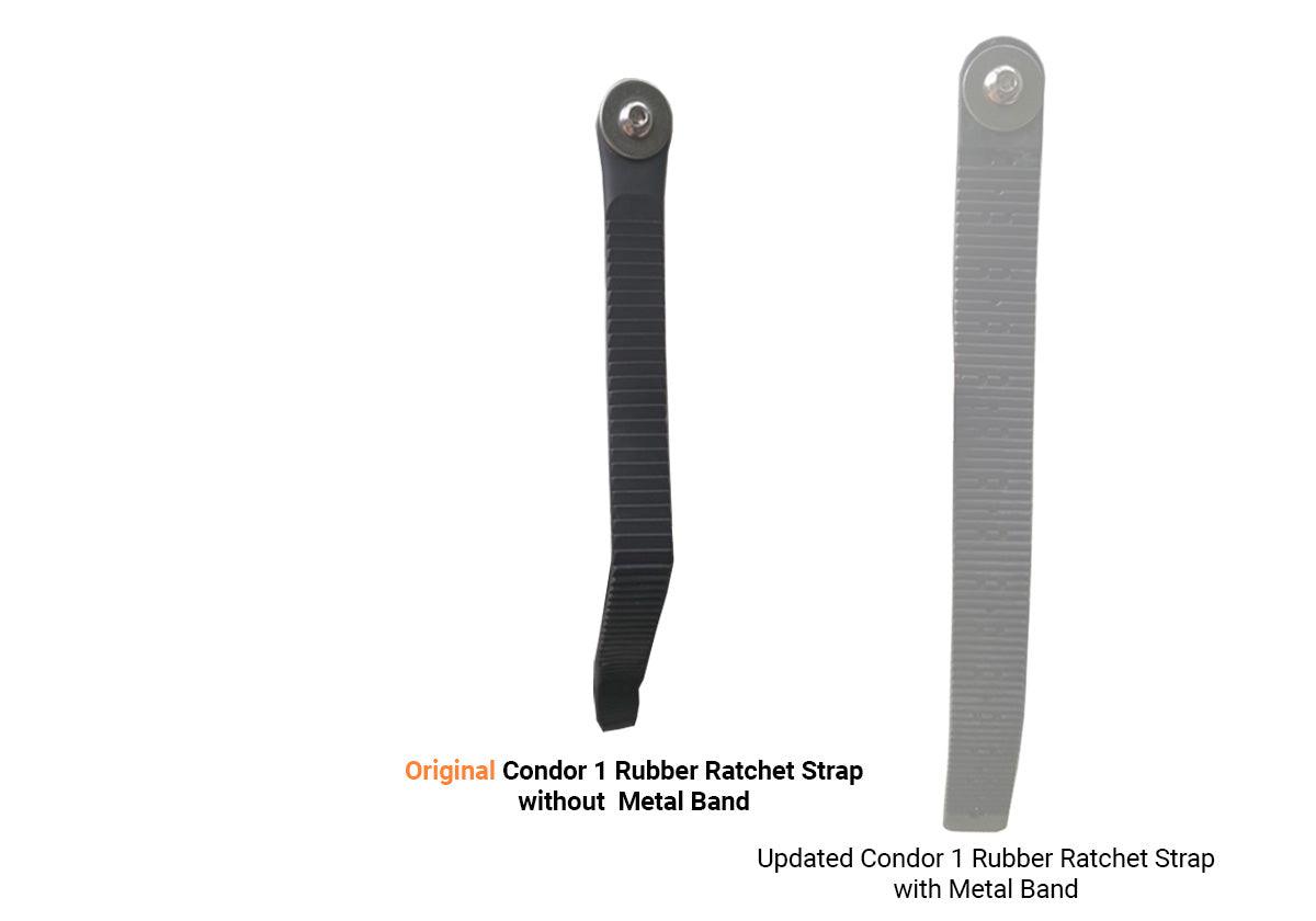 Condor 1 Parts Accessory Roofnest Original Condor 1 Rubber Ratchet Strap without Metal Band (1)