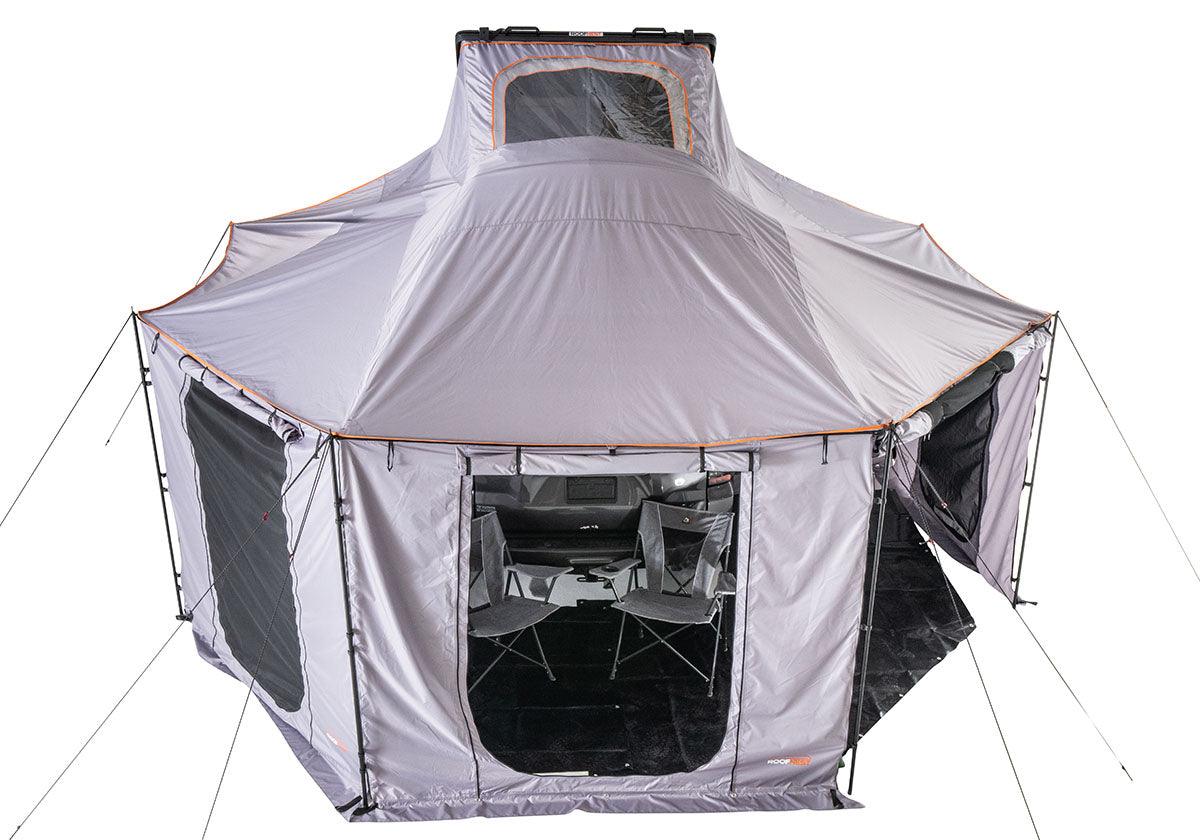 Falcon 3 Evo XL Awnex Bundle - Grey Color Roofnest