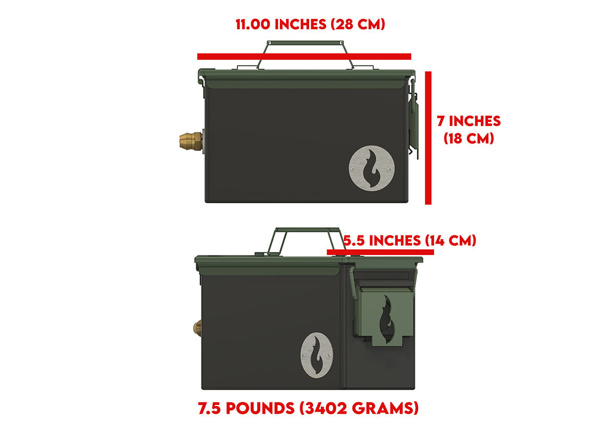The Original LavaBox Fire Pit LavaBox Portable Campfire