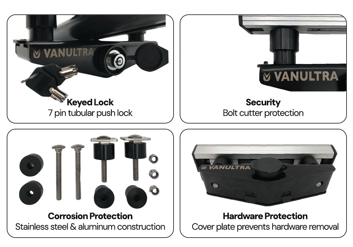 Roof Top Tent Locking Mount Accessory Vanultra