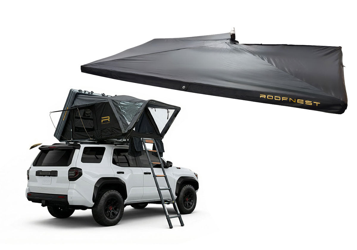 Roofnest Condor Overland 2 Air Roof Top Tent and 270 Big Wind Awning