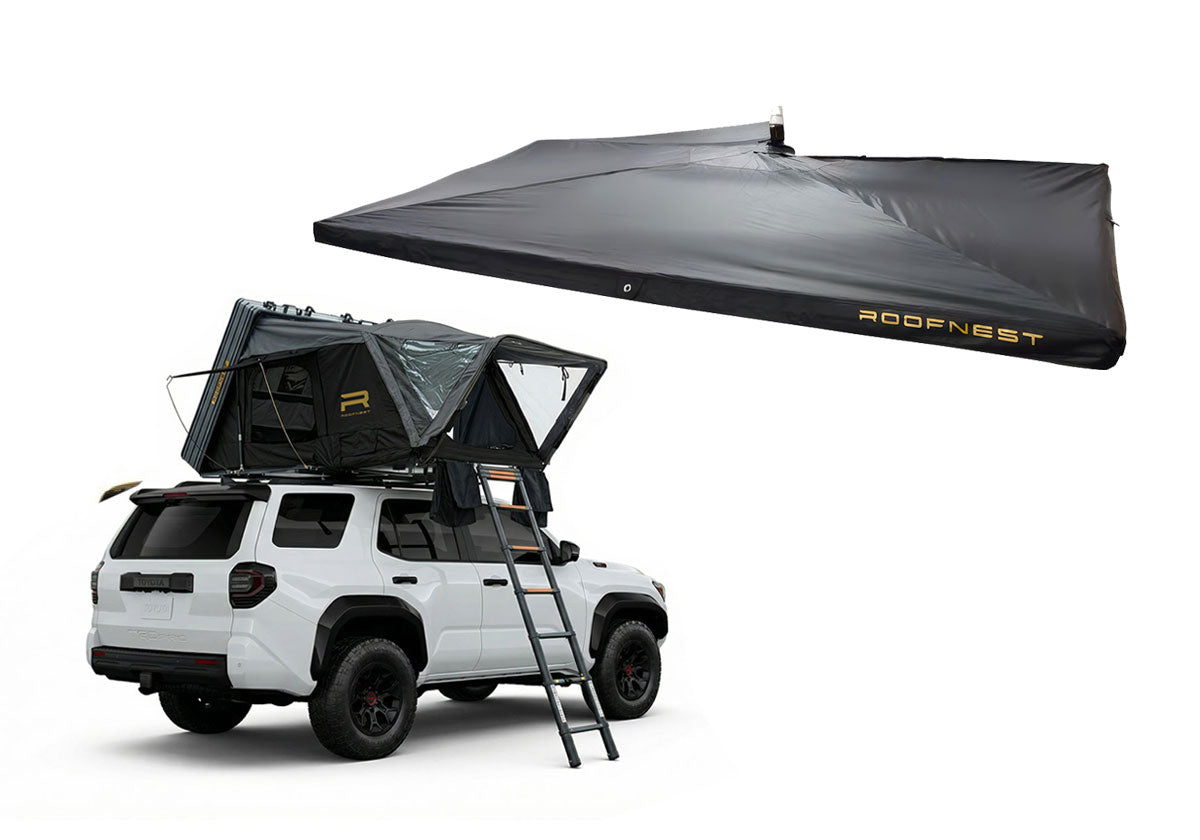 Condor Overland 2 XL Air and Little Wing 270 Anwning Roofnest
