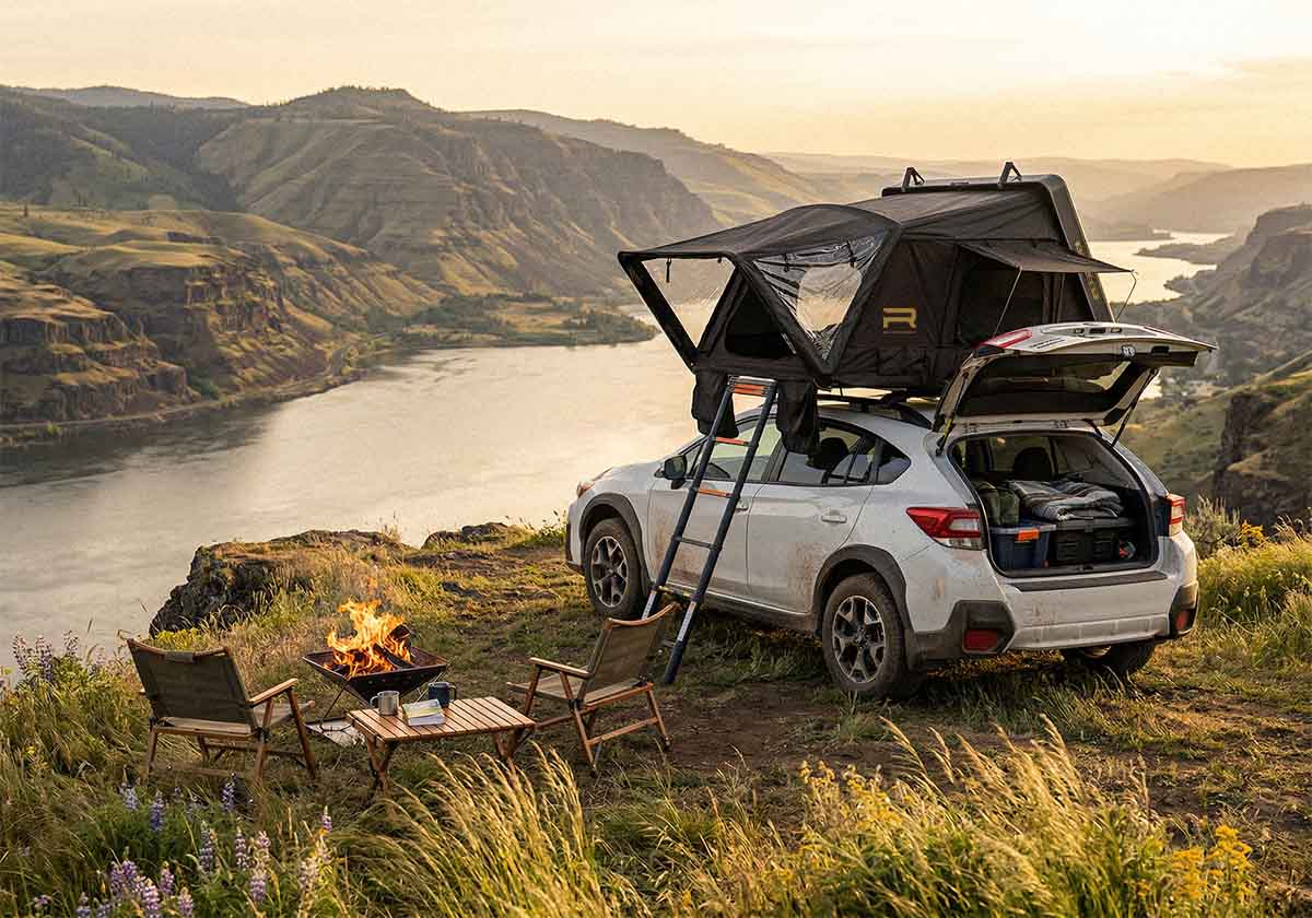 Condor 2 Air (LINEX) Fold Out Tent Roofnest